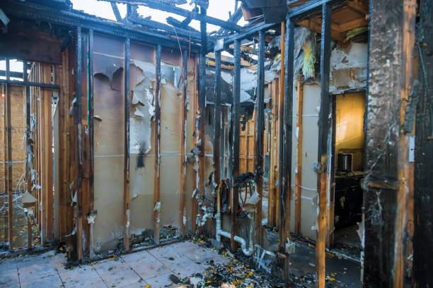 Professional Soot Cleanup technician working in Juarez, TX
